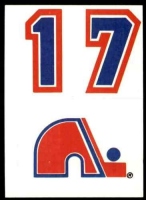 1987-88 Topps Sticker Inserts #20 Quebec Nordiques