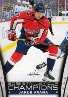 2018 Upper Deck Stanley Cup #13 Jakub Vrna