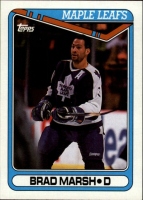 1990-91 O-Pee-Chee #155 Brad Marsh