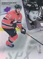 2022-23 SPx Colored HoloFoil #84 Sebastian Aho