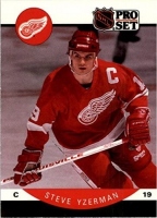 1990-91 Pro Set #79 Steve Yzerman