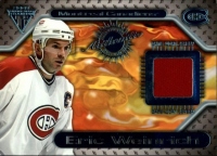 2000-01 Titanium Game Gear #101 Eric Weinrich