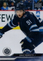 2023-24 Upper Deck Clear Cut #198 Cole Perfetti