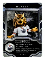 2021-22 Upper Deck MVP Mascot Gaming Cards #M12 Hunter