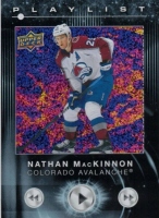 2024-25 Upper Deck Playlist Speckled #PL1 Nathan MacKinnon