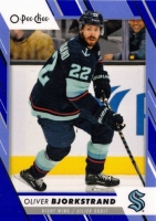 2023-24 O-Pee-Chee Blue #341 Oliver Bjorkstrand