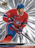 2024-25 Upper Deck Outburst Silver #341 Josh Anderson