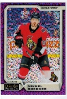 2018-19 O-Pee-Chee Platinum Violet Pixels #97 Mikkel Boedker