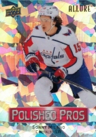  2023-24 Upper Deck Allure Polished Pros Red #PP13 Sonny Milano /99