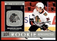 2021-22 Upper Deck Rookie Retrospective #RR16 Brandon Hagel