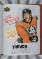 2024-25 Upper Deck Tim Hortons Rookie Retrospective In the Books #ITB5 Trevor Zegras