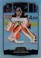 2022-23 O-Pee-Chee Platinum Rainbow #128 John Gibson