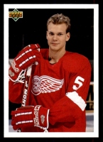 1991-92 Upper Deck #584 Nicklas Lidstrom YG CL