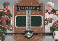 2007-08 Artifacts Tundra Tandems #TTGK Marian Gbork / Mikko Koivu