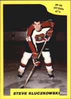 1989-90 7th Inning Sketch OHL #54 Steve Kluczkowski