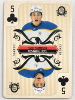 2024-25 O-Pee-Chee Playing Cards #5CLUBS Tage Thompson
