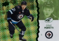 2023-24 Upper Deck Ice Green #58 Cole Perfetti