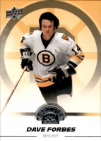 2023-24 Upper Deck Boston Bruins Centennial Box Set #39 Dave Forbes