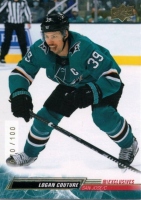 2022-23 Upper Deck Exclusives #396 Logan Couture