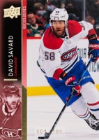 2021-22 Upper Deck Exclusives #587 David Savard