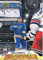 2020-21 Upper Deck Canvas #C71 Jaden Schwartz