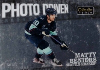 2022-23 O-Pee-Chee Platinum Photo Driven #PD14 Matty Beniers