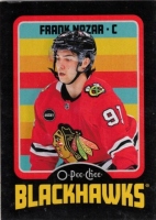 2024-25 O-Pee-Chee Rainbow Black #564 Frank Nazar /100