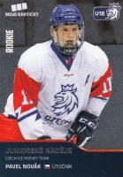 2019-20 MK Czech Ice Hockey Team Base Set #82 Pavel Novk