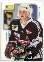 2001-02 Czech DS #37 Pavel Patera + originln podpis