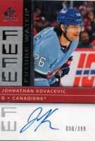 2022-23 SP Authentic '02-03 Retro Future Watch Autographs #RFWA2JK Johnathan Kovacevic /399