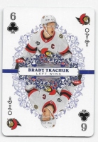 2022-23 O-Pee-Chee Playing Cards #6CLUBS Brady Tkachuk