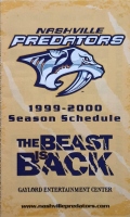 Season Schedule NHL Nashville Predators 1999-00