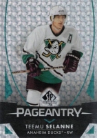 2023-24 SP Authentic Pageantry #P52 Teemu Selanne
