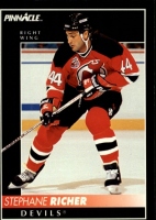 1992-93 Pinnacle #361 Stephane Richer