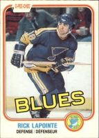 1981-82 O-Pee-Chee #295 Rick Lapointe