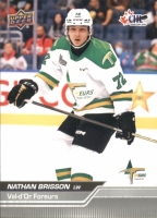 2023-24 Upper Deck CHL #75 Nathan Brisson
