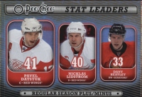 2008-09 O-Pee-Chee Stat Leaders #SL4 Pavel Datsyuk / Nicklas Lidstrom / Dany Heatley