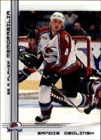 2000-01 BAP Memorabilia #118 Sandis Ozolinsh