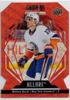 2022-23 Upper Deck Allure Orange Slice Die Cut #98 Mathew Barzal