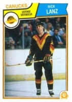 1983-84 O-Pee-Chee #353 Rick Lanz