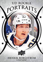 2018-19 Upper Deck UD Portraits #P90 Henrik Borgstrom