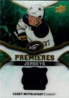 2018-19 Upper Deck Ice Ice Premieres Jerseys #IPJCM Casey Mittelstadt B