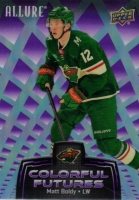 2024-25 Upper Deck Allure Colorful Futures Purple #CF14 Matt Boldy