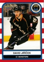 2023-24 Upper Deck AHL Red Stripes #95 David Jiek