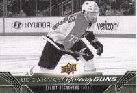 2023-24 Upper Deck UD Canvas Black and White #C227 Elliot Desnoyers YG