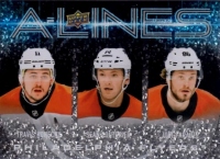 2024-25 Upper Deck A-Lines #AL22 Travis Konecny / Sean Couturier / Joel Farabee