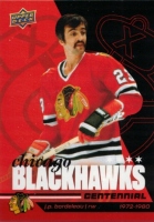 2025-26 Upper Deck Chicago Blackhawks Centennial #95 J.P. Bordeleau