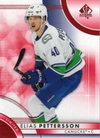 2023-24 SP Authentic Limited Red #98 Elias Pettersson