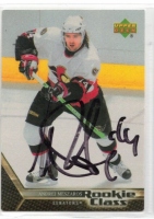 2005-06 UD Rookie Class #15 Andrej Meszro + originln podpis