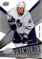 2008/2009 Upper Deck ICE / Jonas Frogren RC